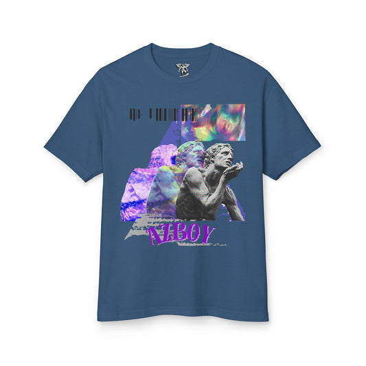 AZBOY44 Art Garment-Dyed Heavyweight Cotton Tee