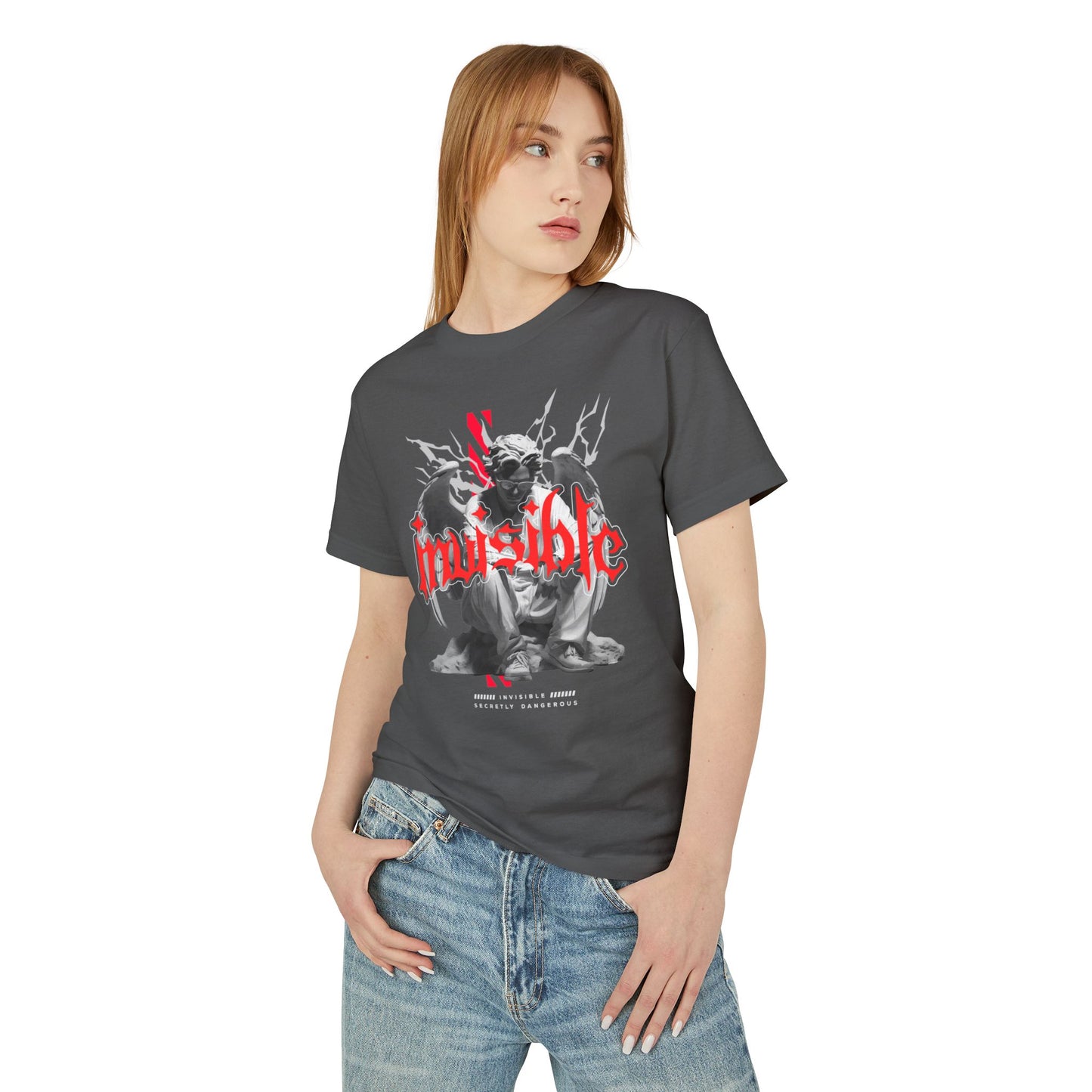 Heavyweight Cotton Tee — Stylish Unisex Casual Streetwear