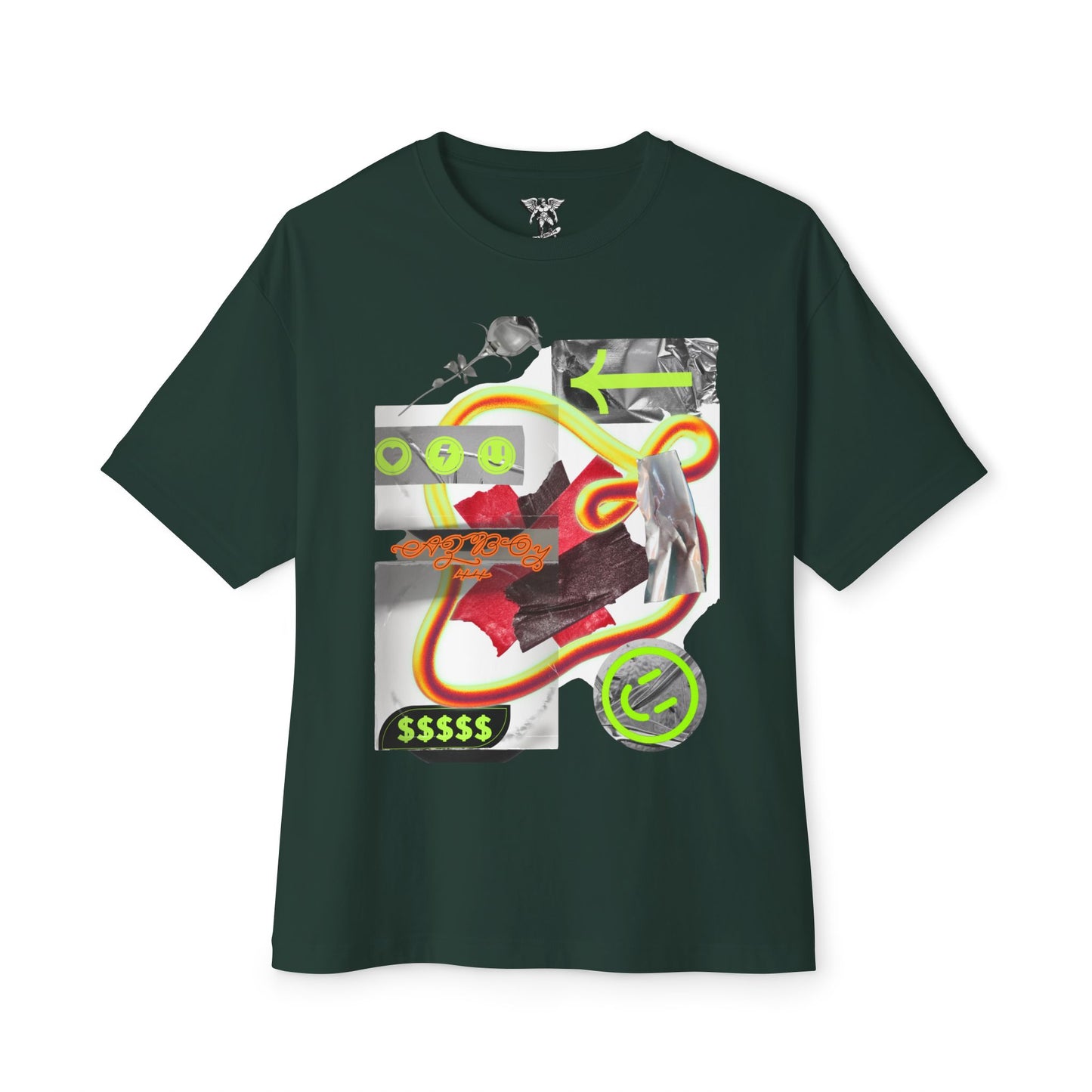 AZBOY Crazy ART Oversized Tee
