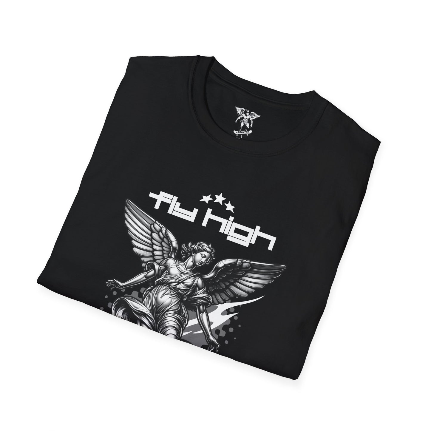 Fly High Angel Graphic T-Shirt — "I Love" Streetwear Tee