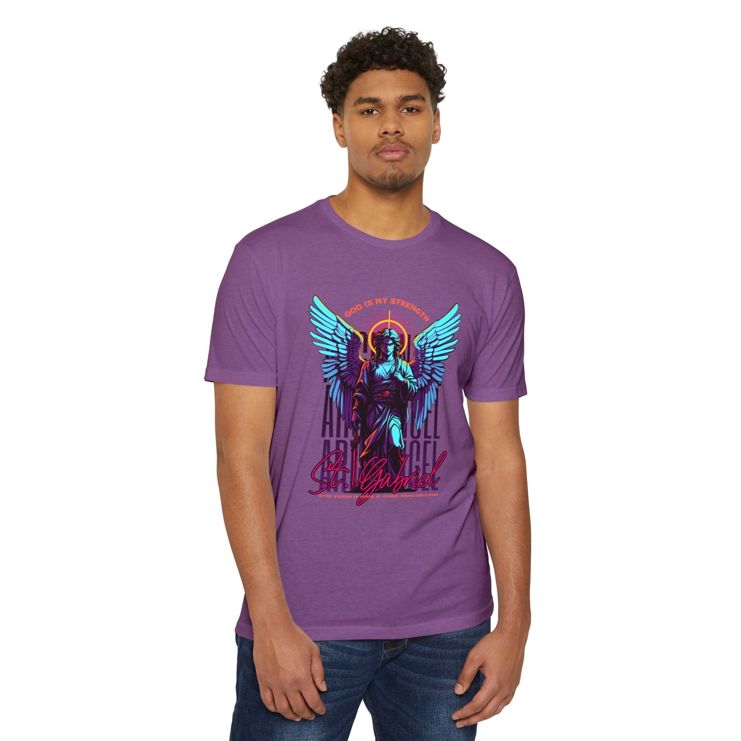Angel Graphic Unisex T-shirt - Inspirational Tee for Spiritual Connection