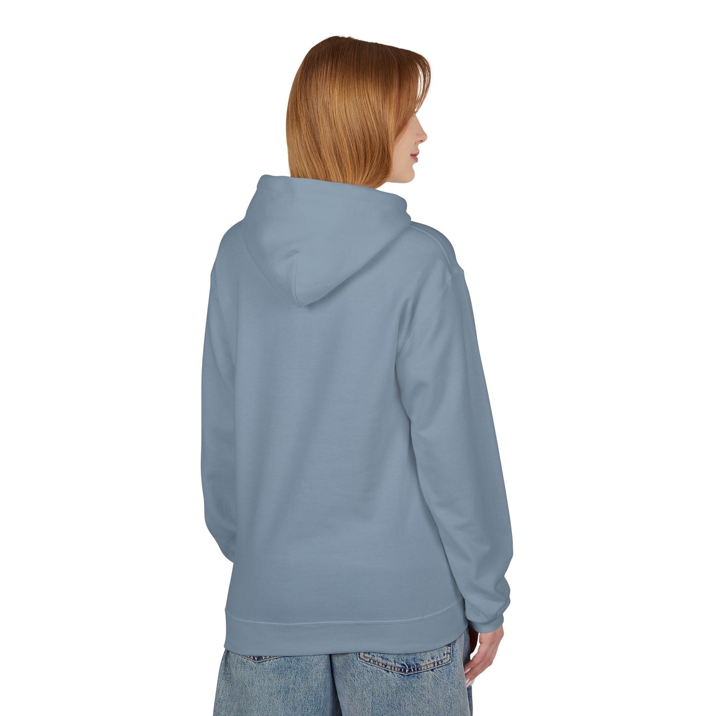 Graphic Fleece Hoodie - Winged Strength Design, Cozy Casual Wear for Him/Her