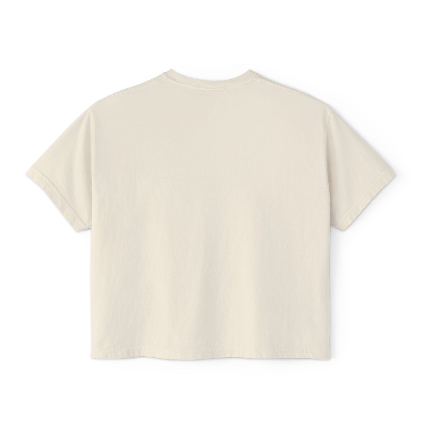 Artistic Floral Boxy Tee for Women, Casual Summer T-Shirt, Boho Top