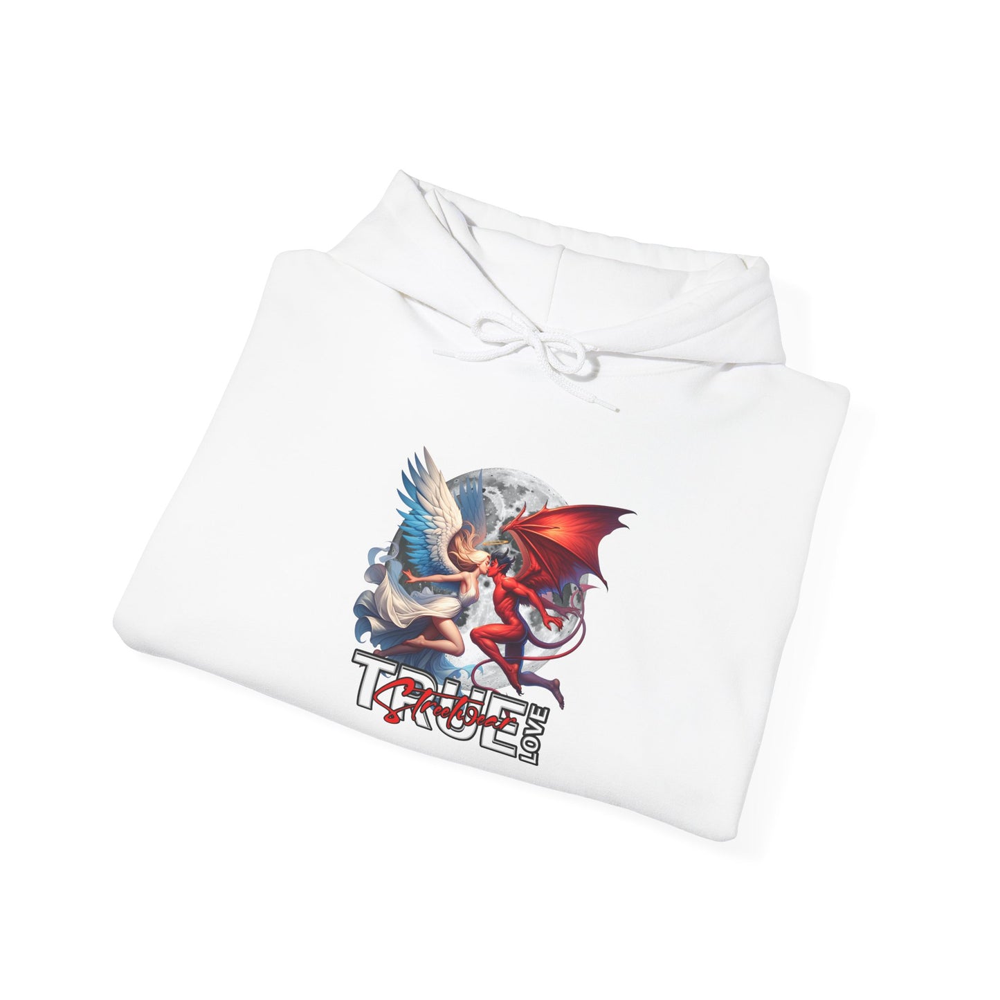 Angel Devil Love Hoodie — Angel & Devil Graphic Sweatshirt
