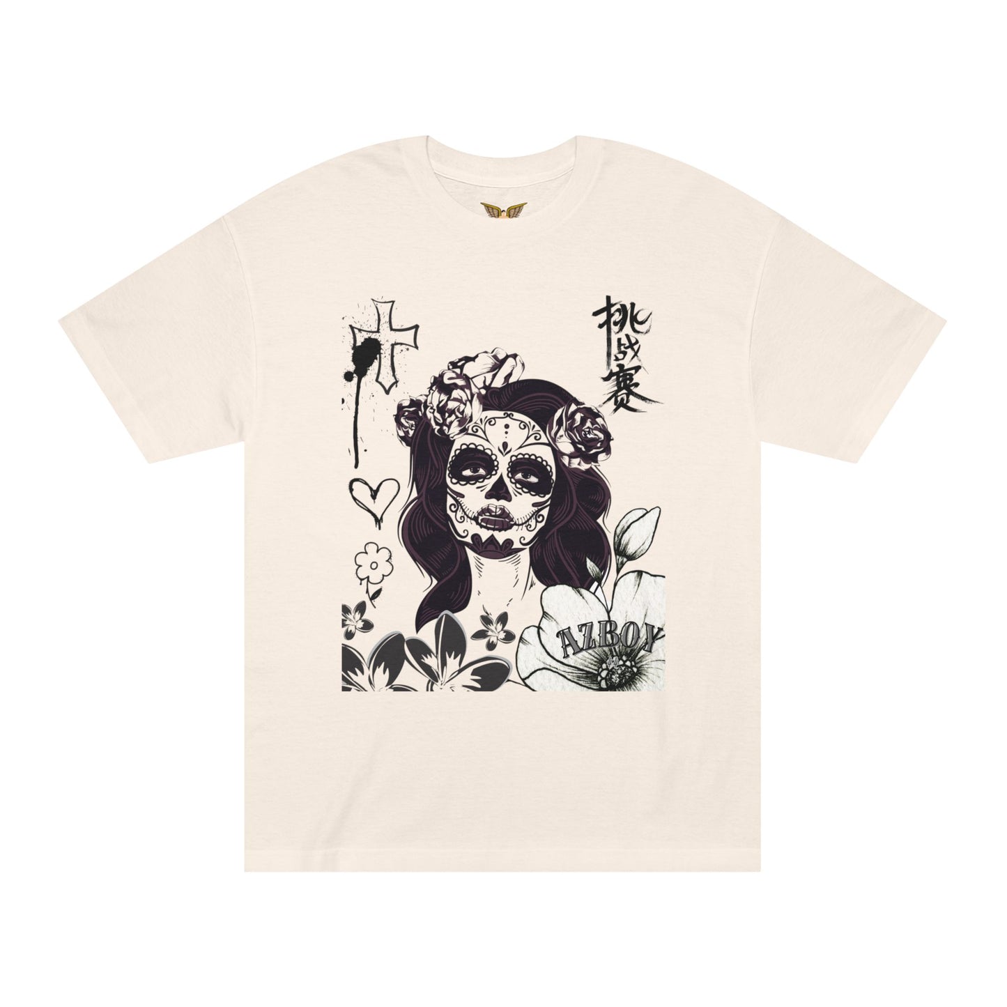 Day of the Dead Skull T-Shirt - Classic AZBOY Tee