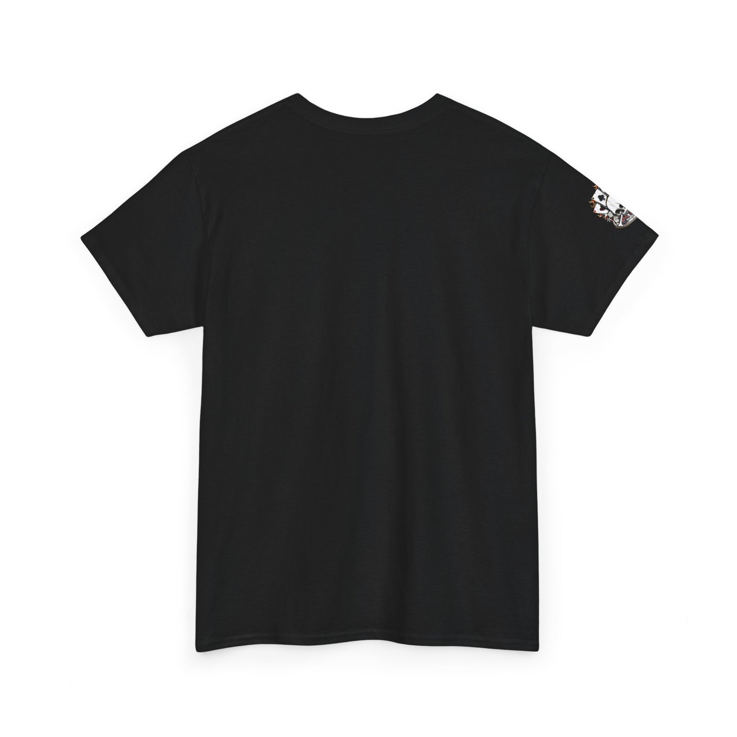 Evil Clown Joker Skull Playing Card T‑Shirt