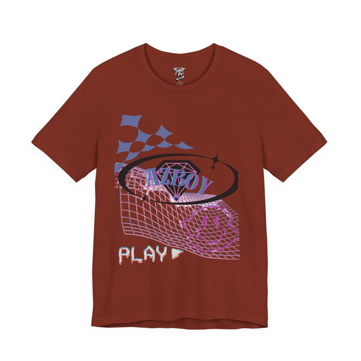 Retro 'AZBOY' Graphic Tee — Vintage-Inspired Jersey T-Shirt