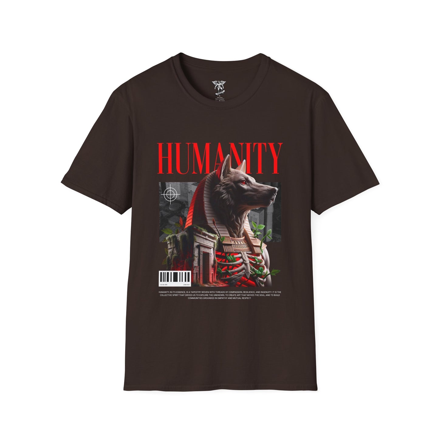 Humanity Graphic T-Shirt — "Azboy" Softstyle Tee
