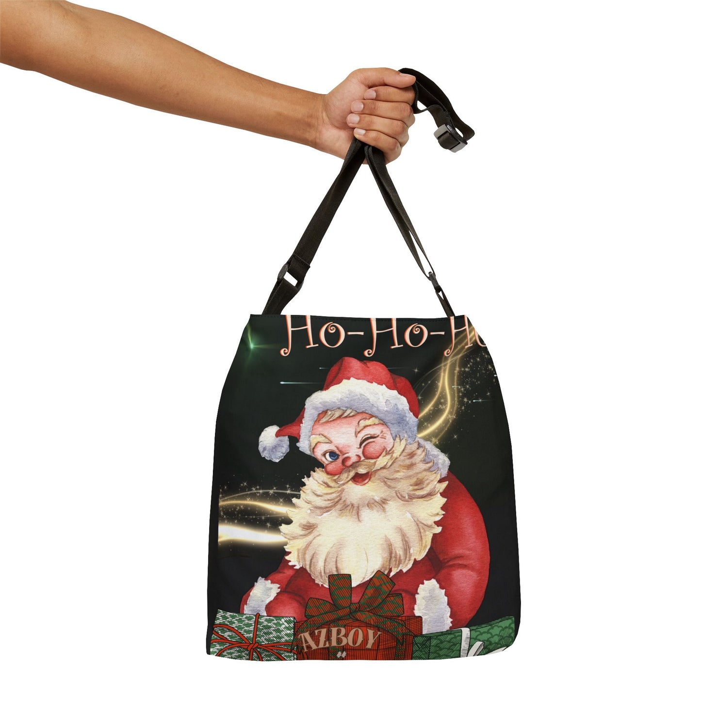 AZBOY Santa Claus, ho ho ho (Adjustable Tote Bag (AOP)