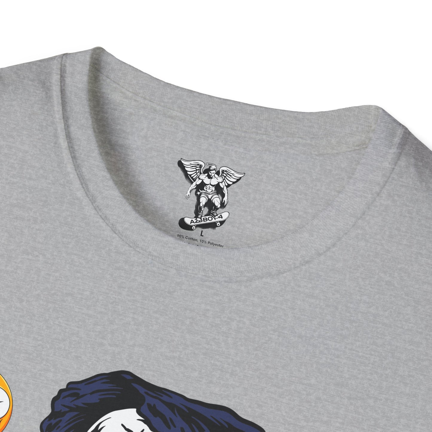 Happy Face Dead T-Shirt — Retro Smiley Skull Graphic Tee