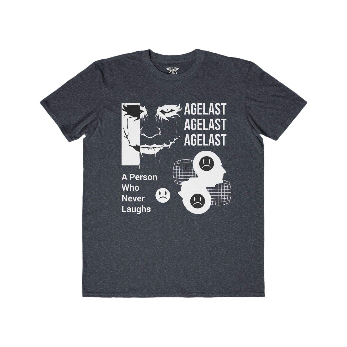 Graphic Tee - 'A Person Who Never Laughs' - Men's Fashion