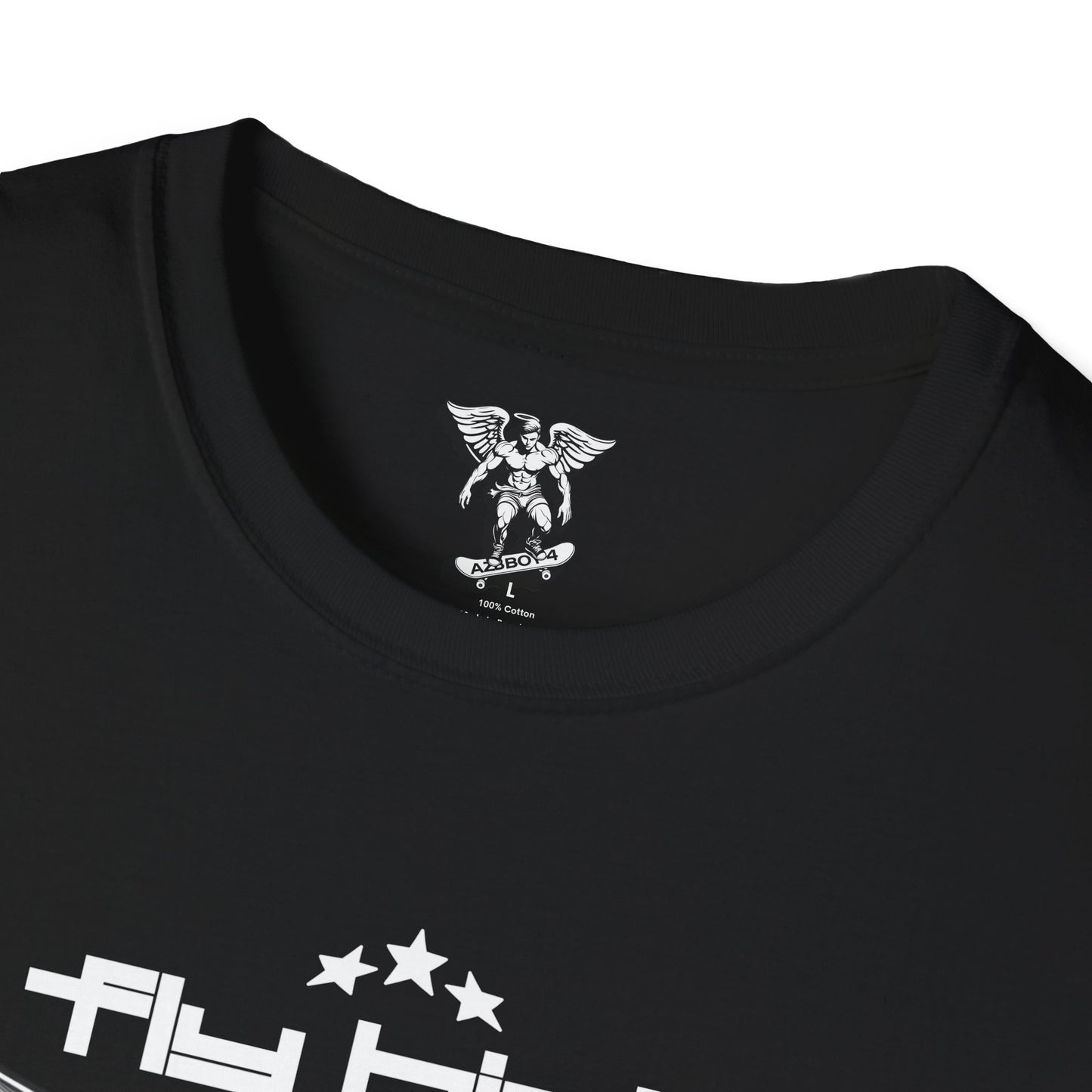 Fly High Angel Graphic T-Shirt — "I Love" Streetwear Tee