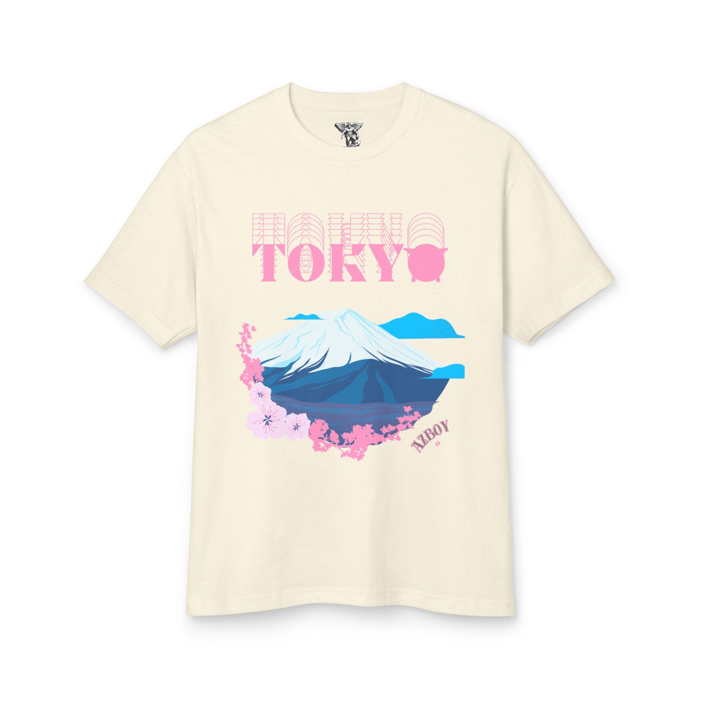 Tokyo Mountains Unisex Garment-Dyed Tee - Summer Vibes and Adventure