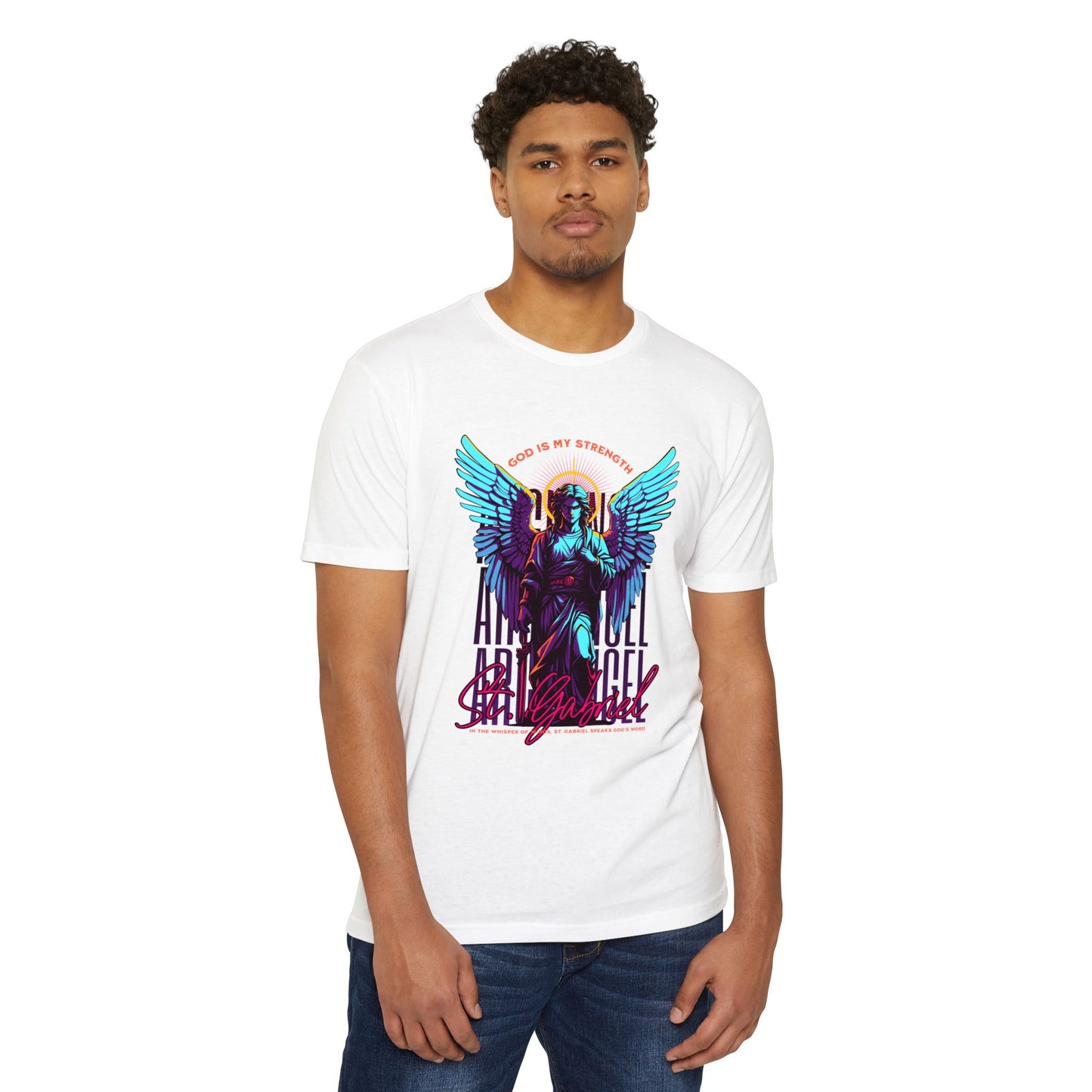 Angel Graphic Unisex T-shirt - Inspirational Tee for Spiritual Connection