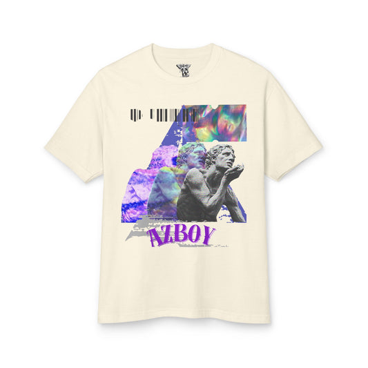 AZBOY44 Art Garment-Dyed Heavyweight Cotton Tee