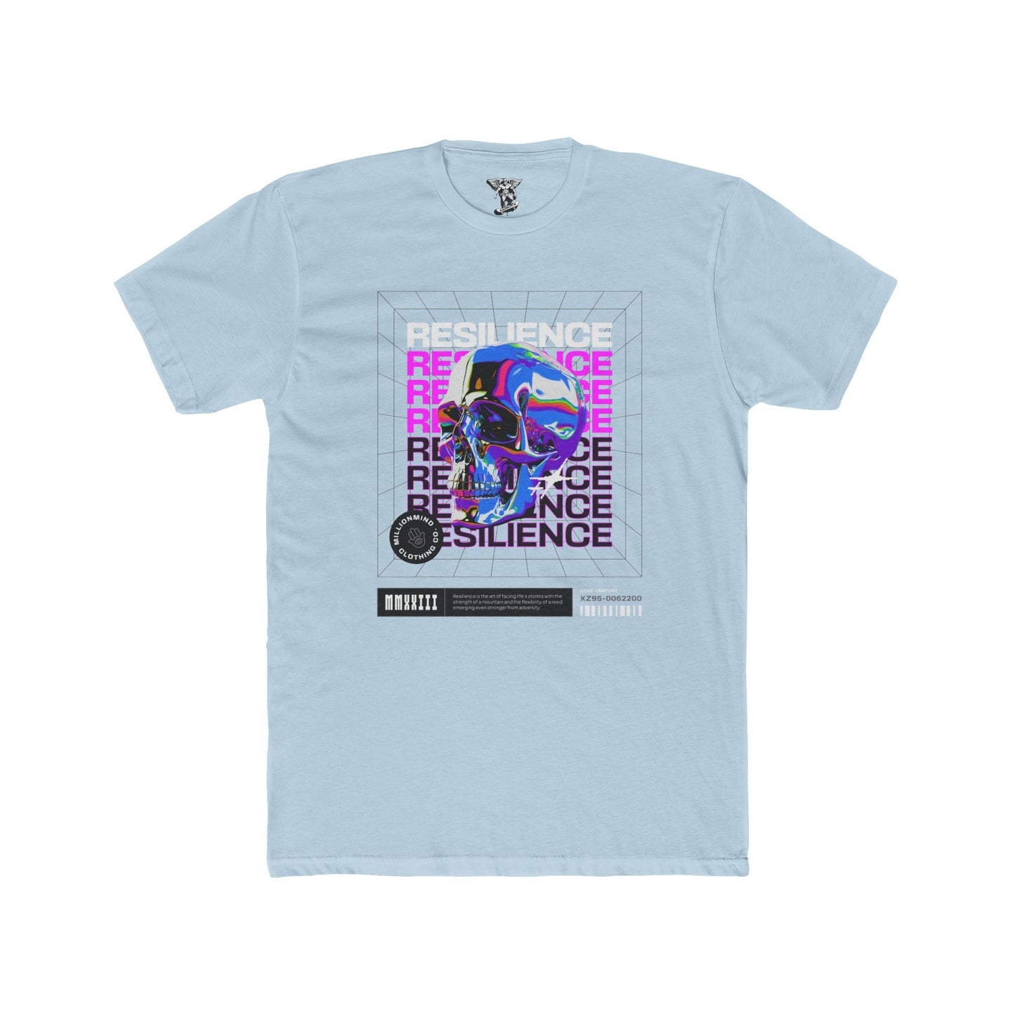 Resilient Vibes AZBOY Motivational Crew Tee — Inspirational Graphic Shirt