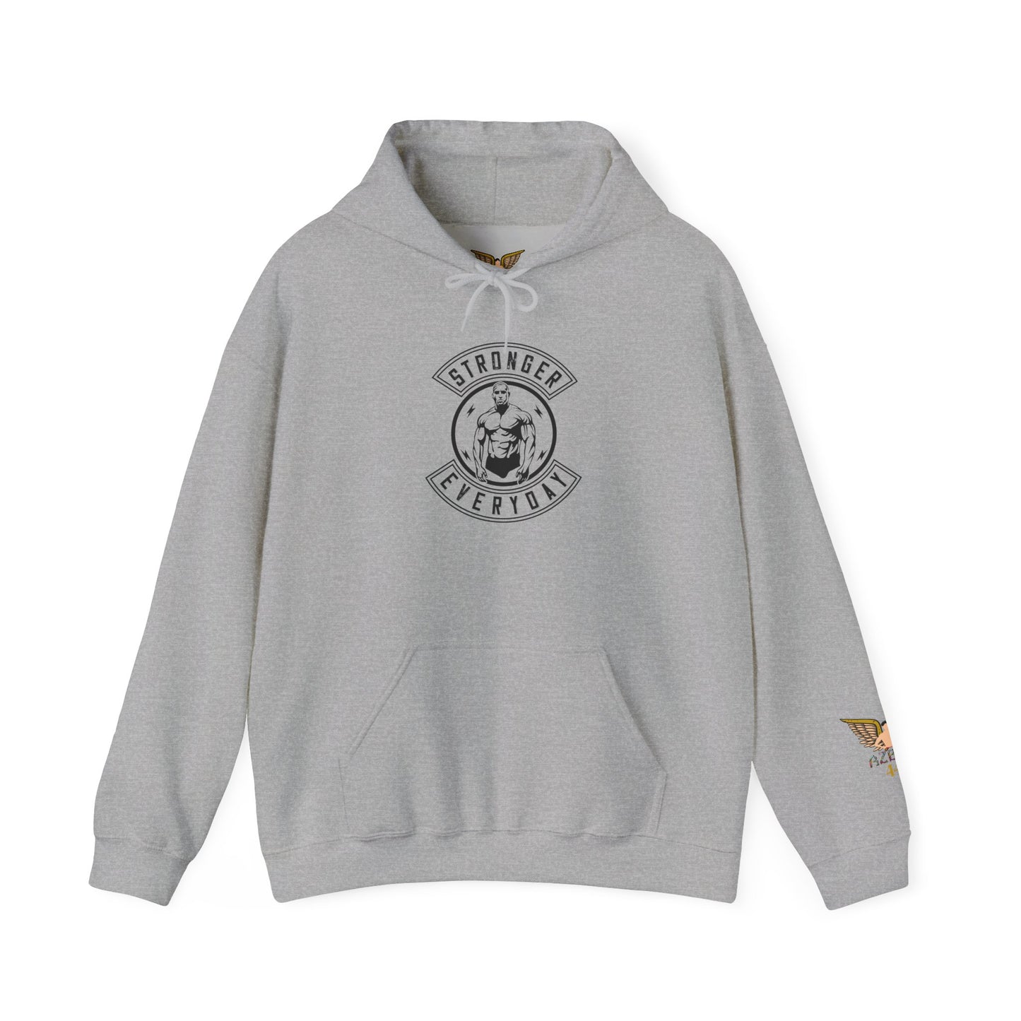 Stronger Together Hoodie - AZBOY Unisex Sweatshirt for Fitness Lovers