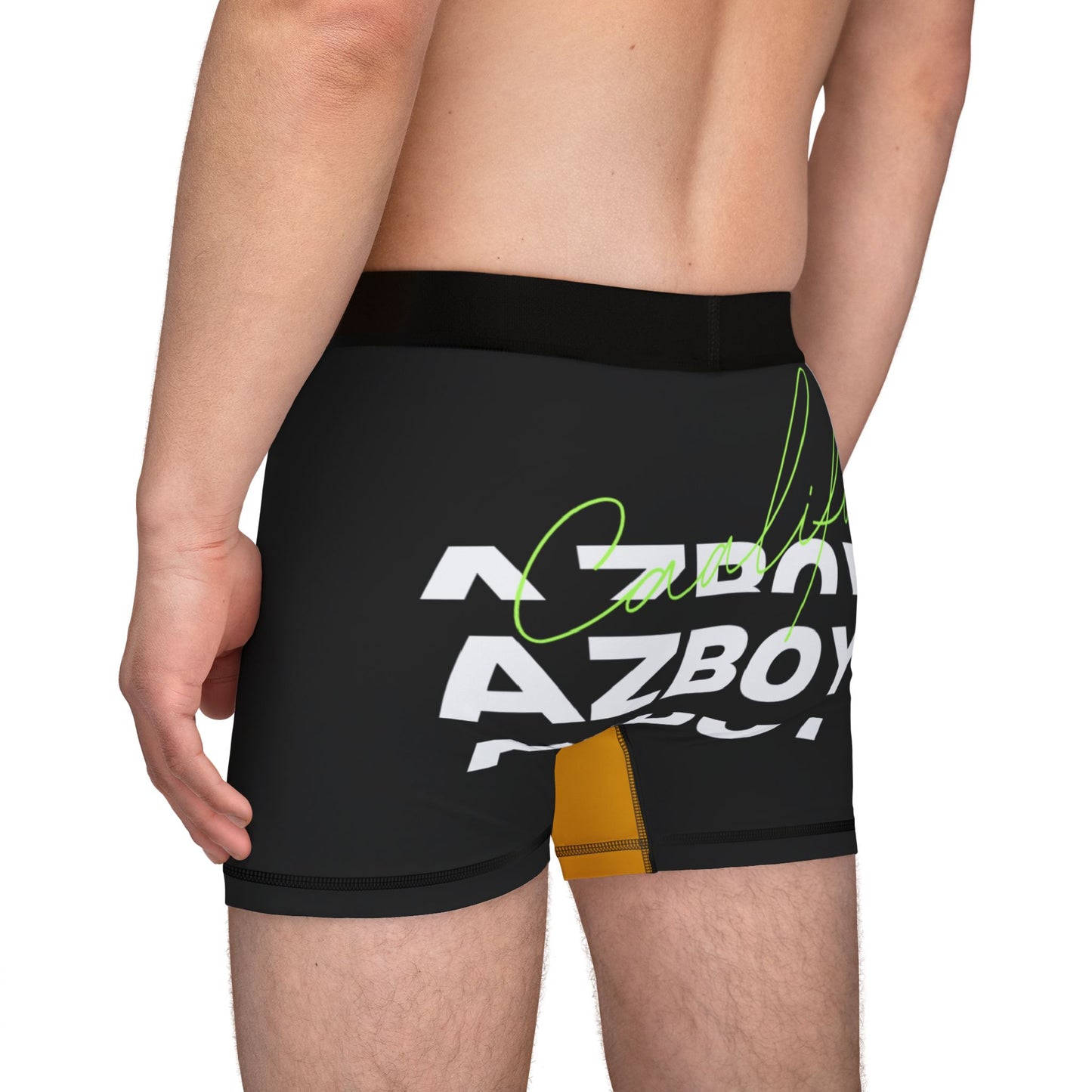 AZBOY Black & Yellow (Men's Boxers)