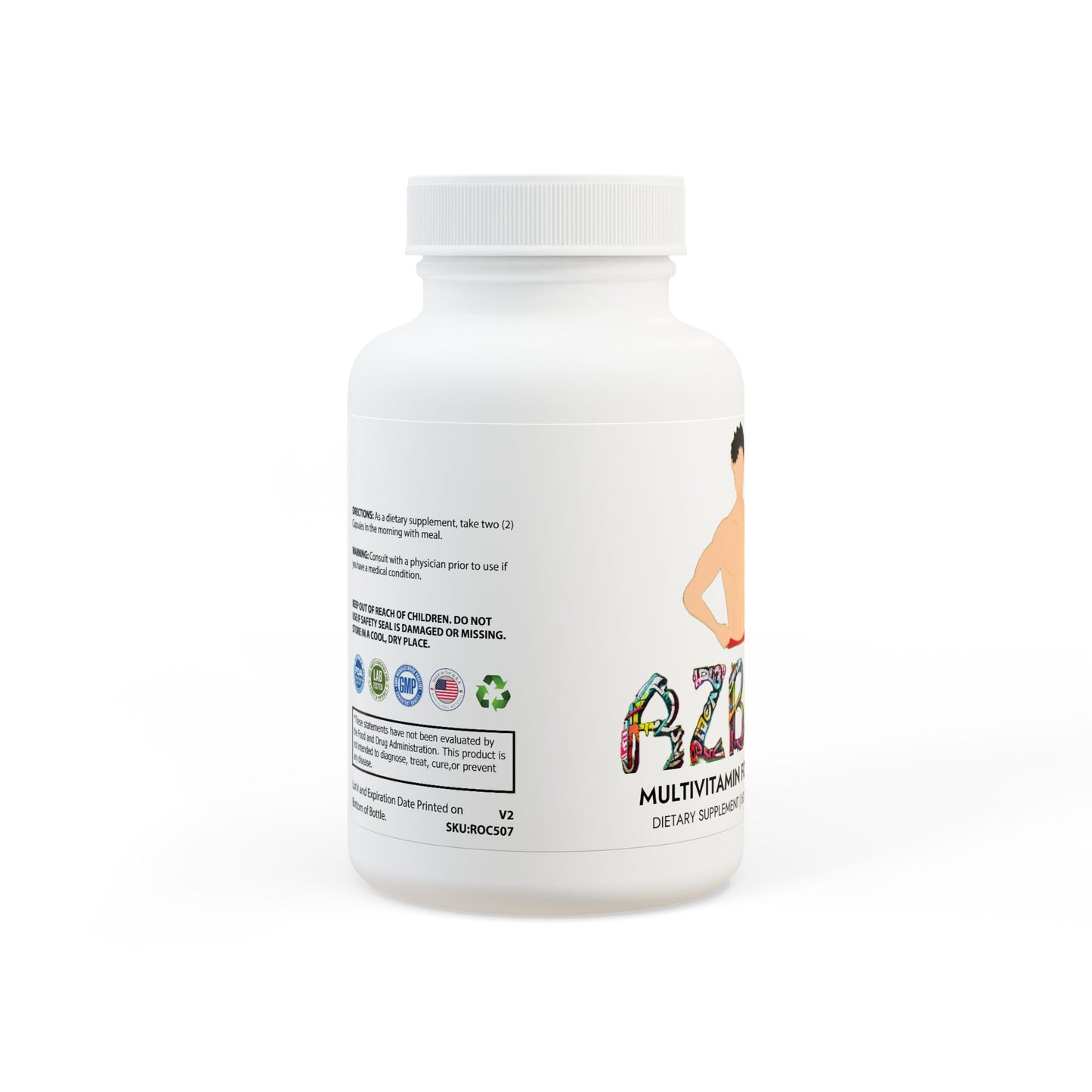 AZBOY44 (Multivitamin for Men Supplement)(60 Capsules)