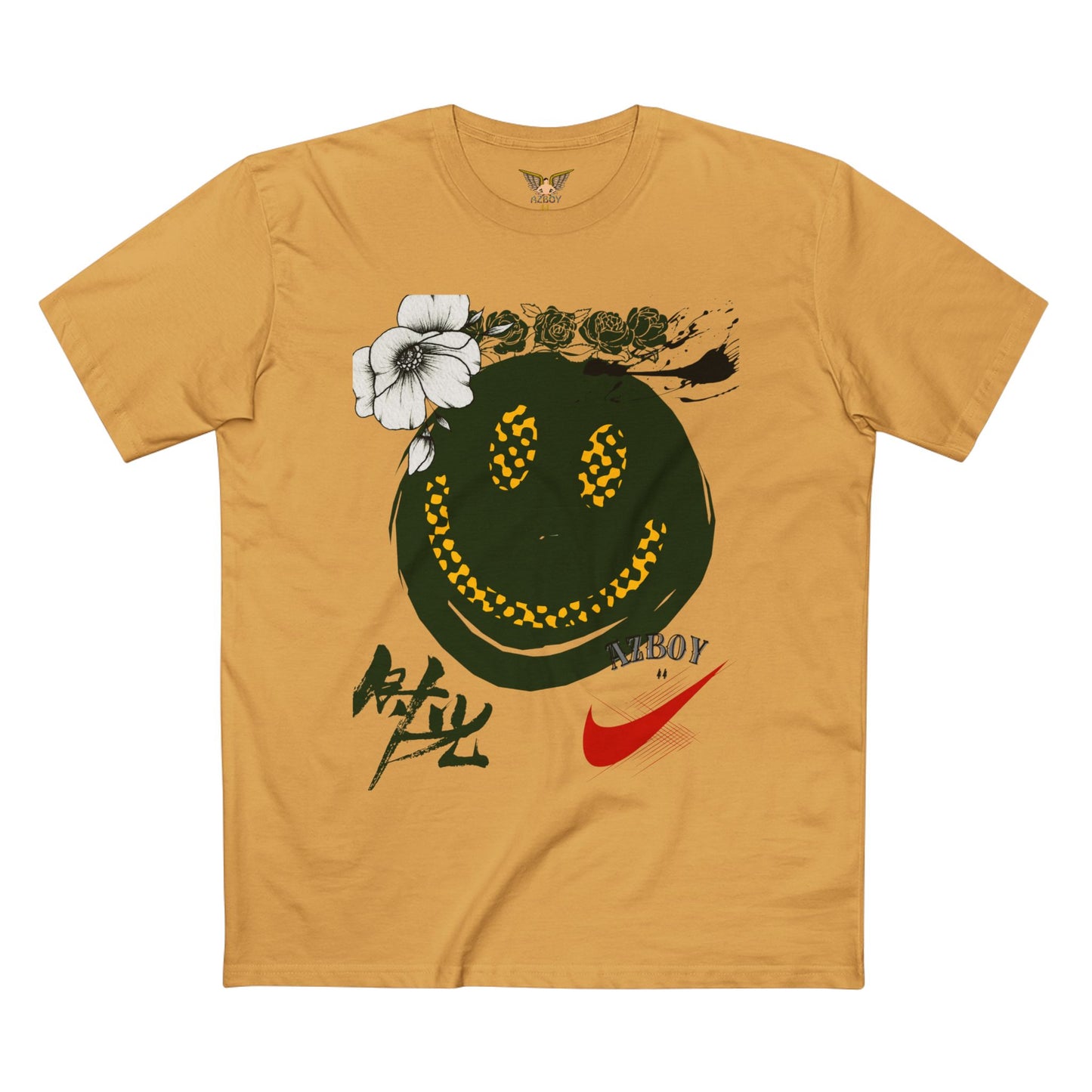 Smiley Graphic Tee, Trendy Casual Wear, Unisex Fashion, Perfect Gift for Adults, Streetwear Style, Fun Graphic Shirt