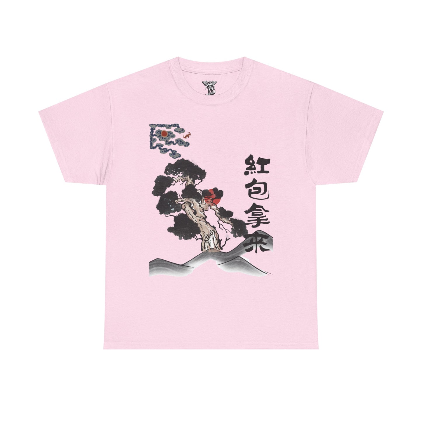 Nature Artistic Tee — Scenic Floral & Landscape Graphic T-Shirt