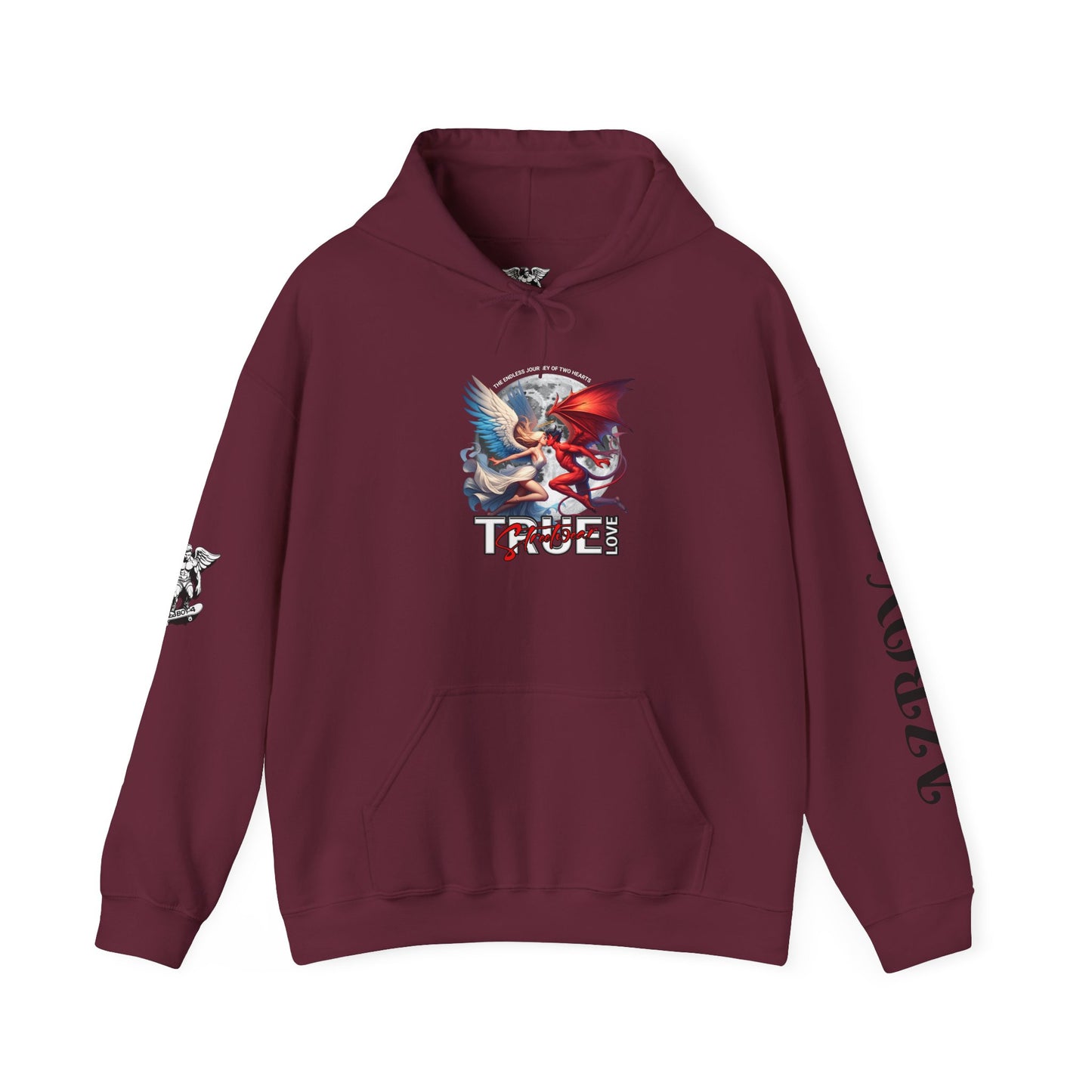 Angel Devil Love Hoodie — Angel & Devil Graphic Sweatshirt