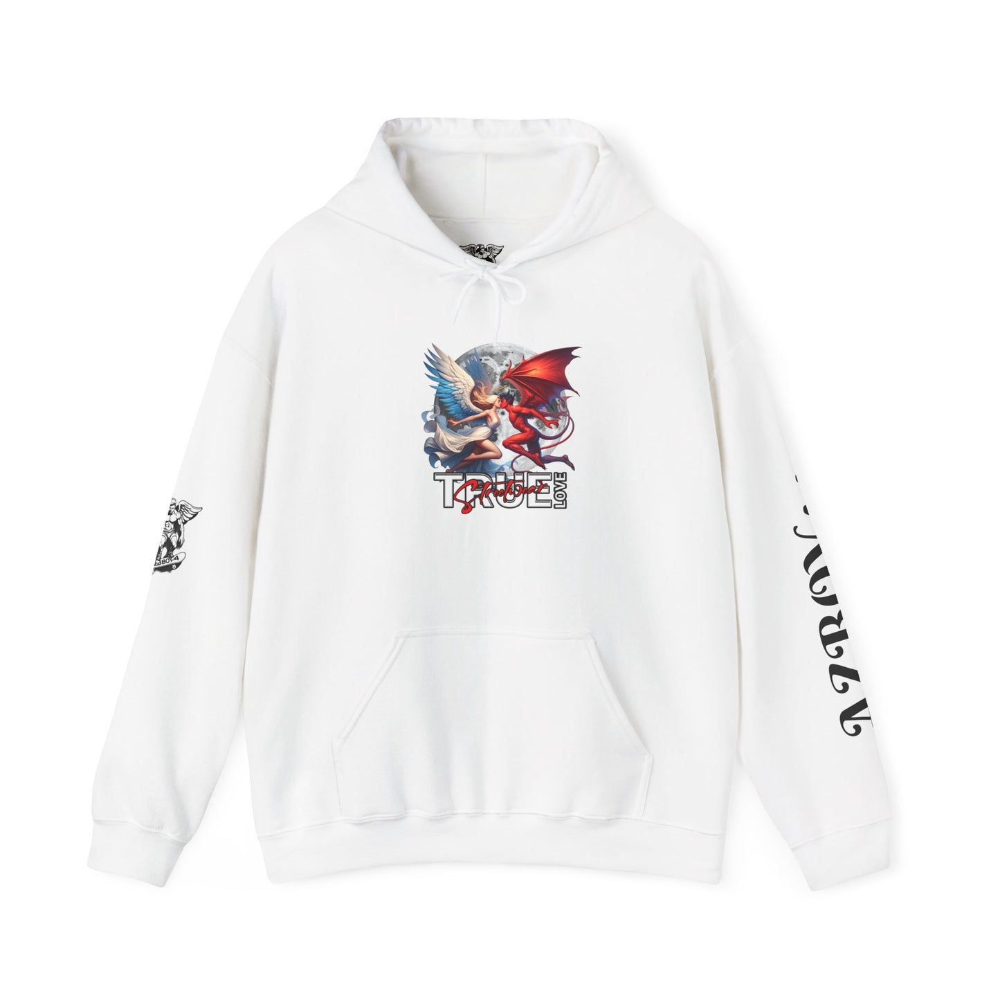 Angel Devil Love Hoodie — Angel & Devil Graphic Sweatshirt