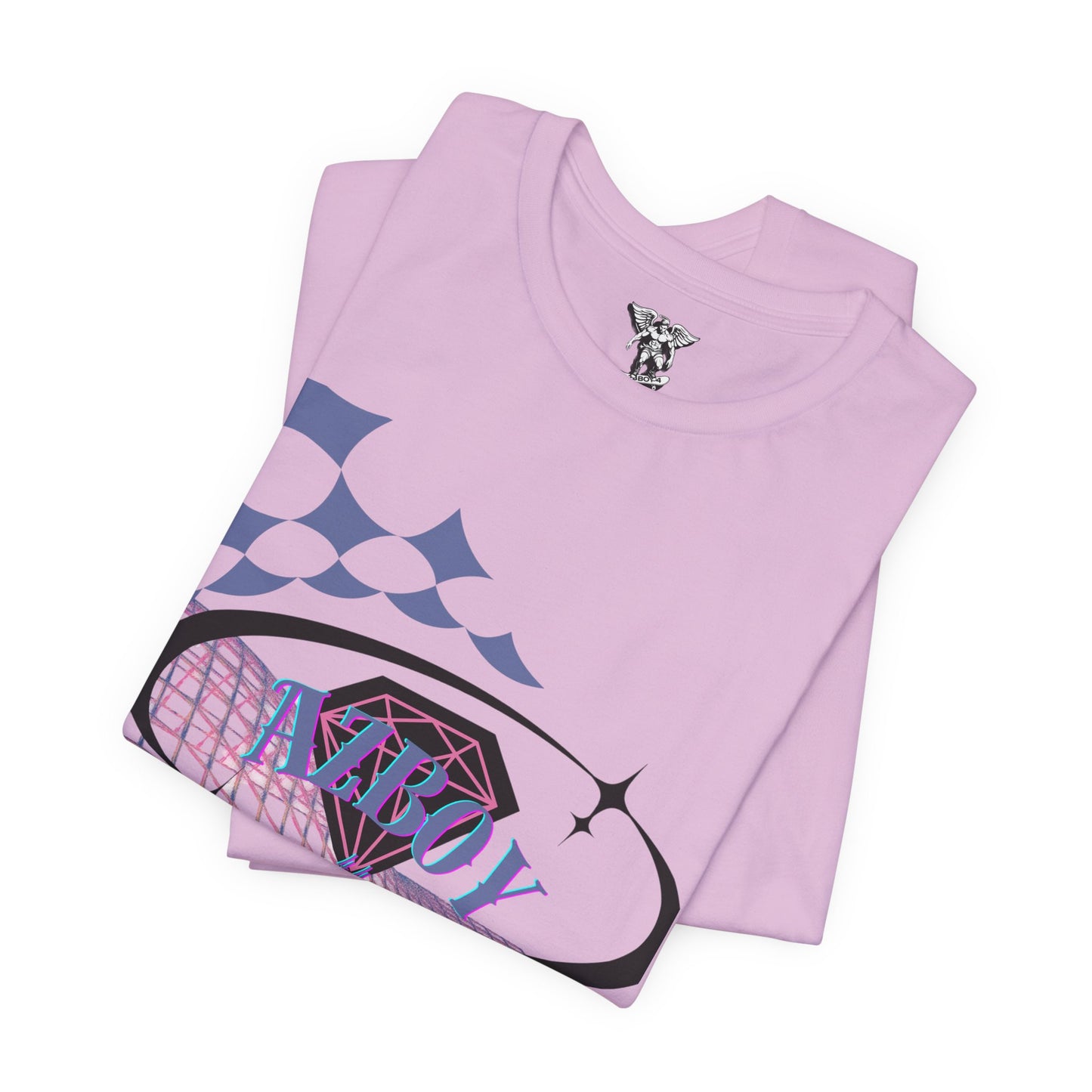 Retro 'AZBOY' Graphic Tee — Vintage-Inspired Jersey T-Shirt