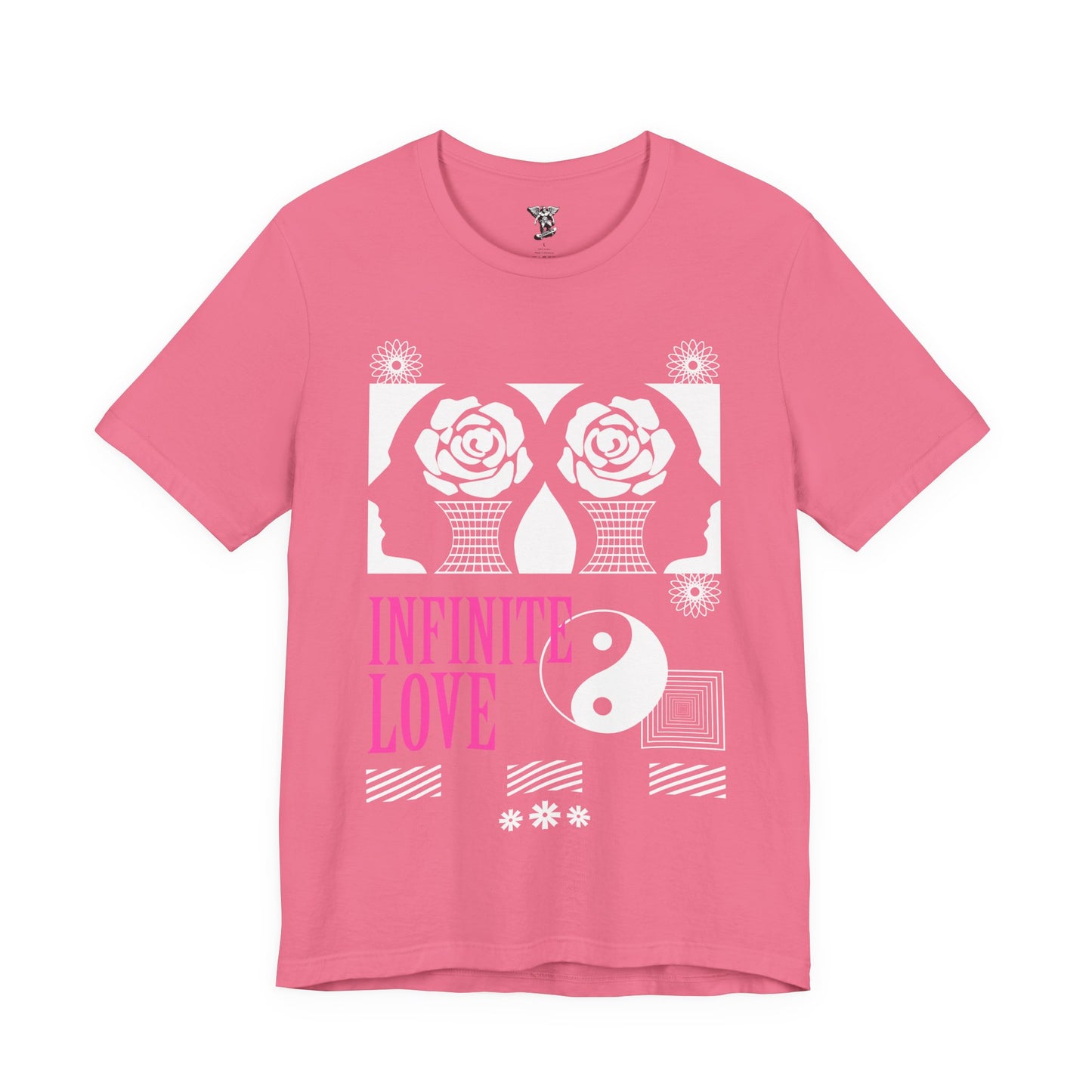 Rose Print T-Shirt — Floral Graphic Tee
