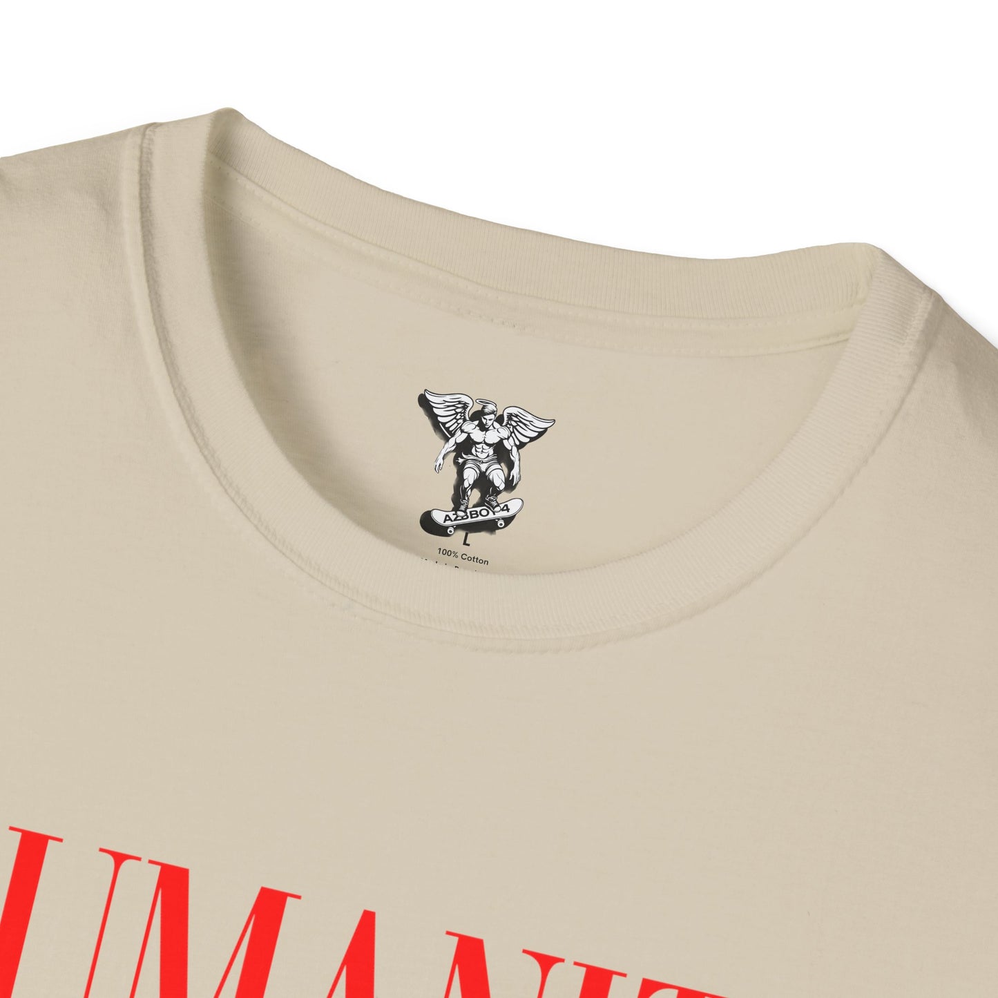 Humanity Graphic T-Shirt — "Azboy" Softstyle Tee