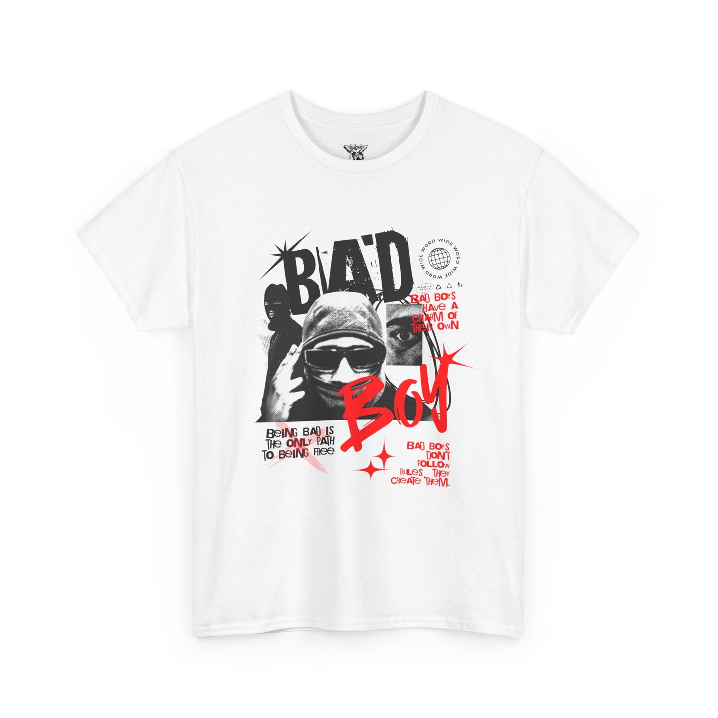 Bad Boy Graphic Tee — Retro Rebel Men's Tee