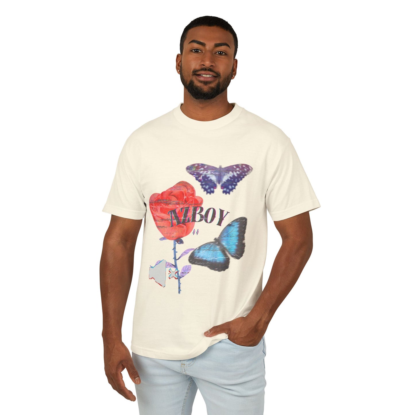 Butterfly Rose Tee - Unisex T-Shirt - AZBOY44 Design