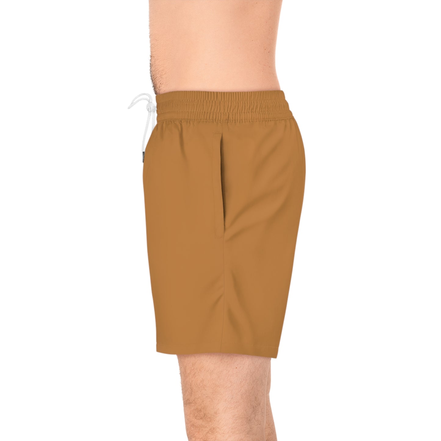 AZBOY44 (Men's Mid-Length Swim Shorts)(AOP)