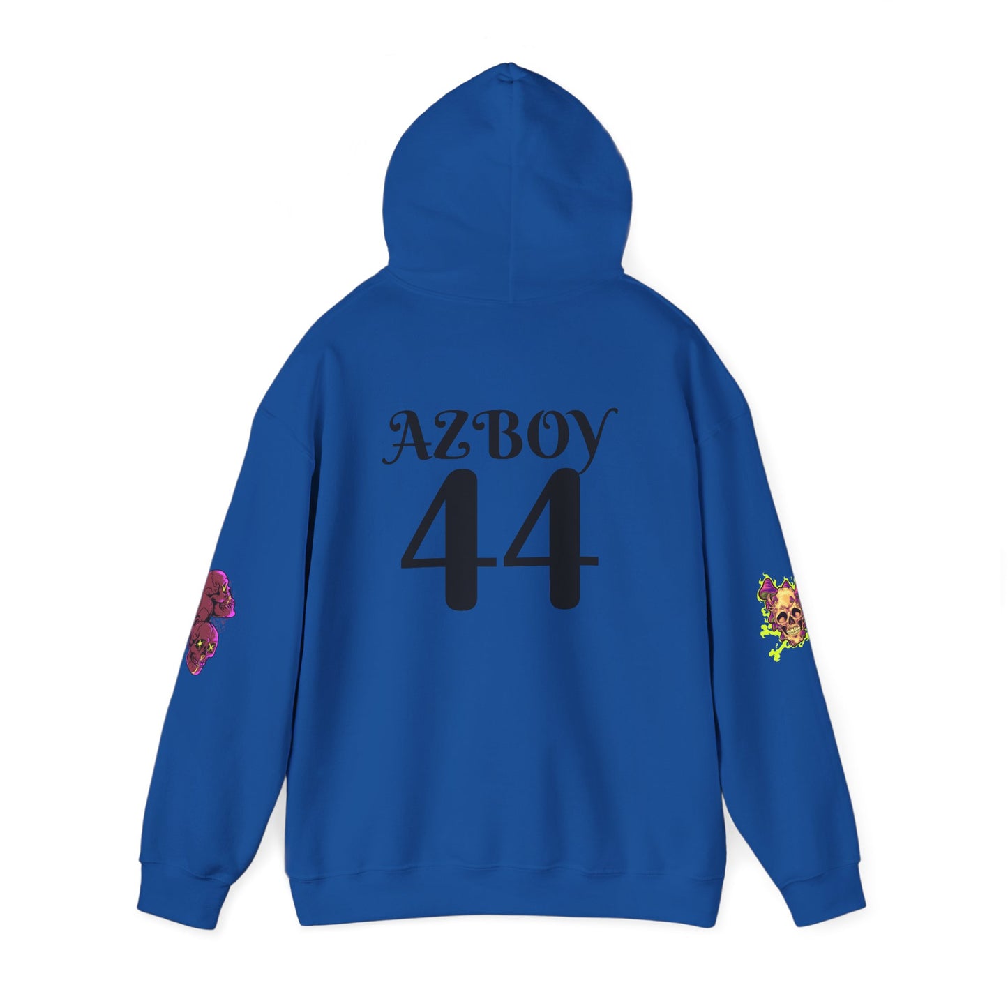 Floral Unisex Hooded Sweatshirt - Artistic Streetwear Gift for Him/Her