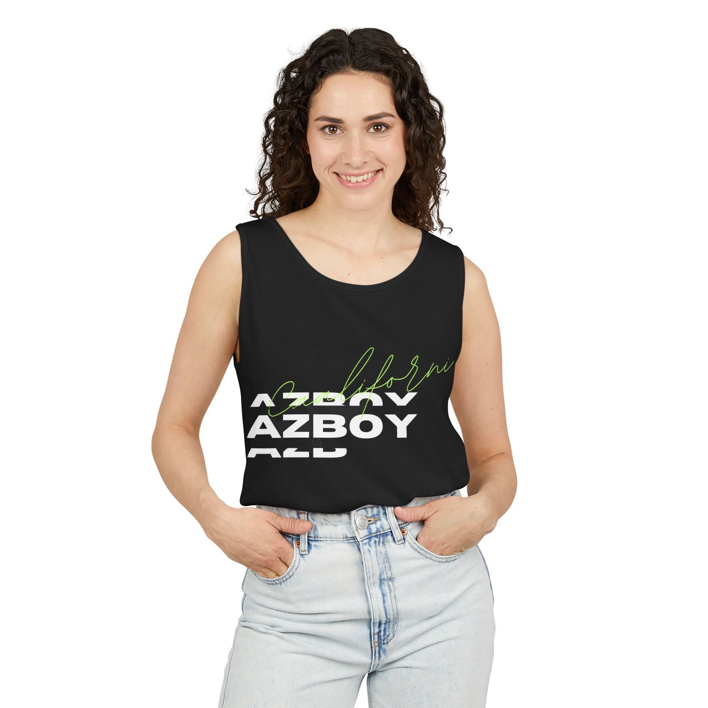 AZBOY (Garment-Dyed Tank Top)