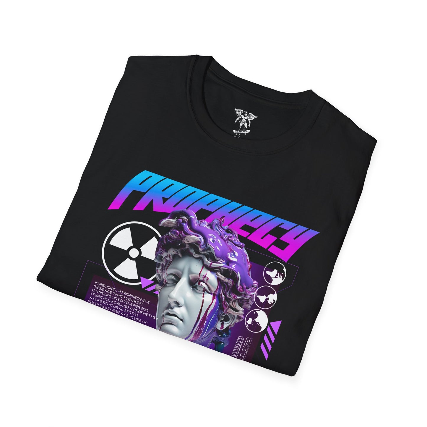 Retro "Prophecy" Graphic Tee — Vintage-Inspired T-Shirt
