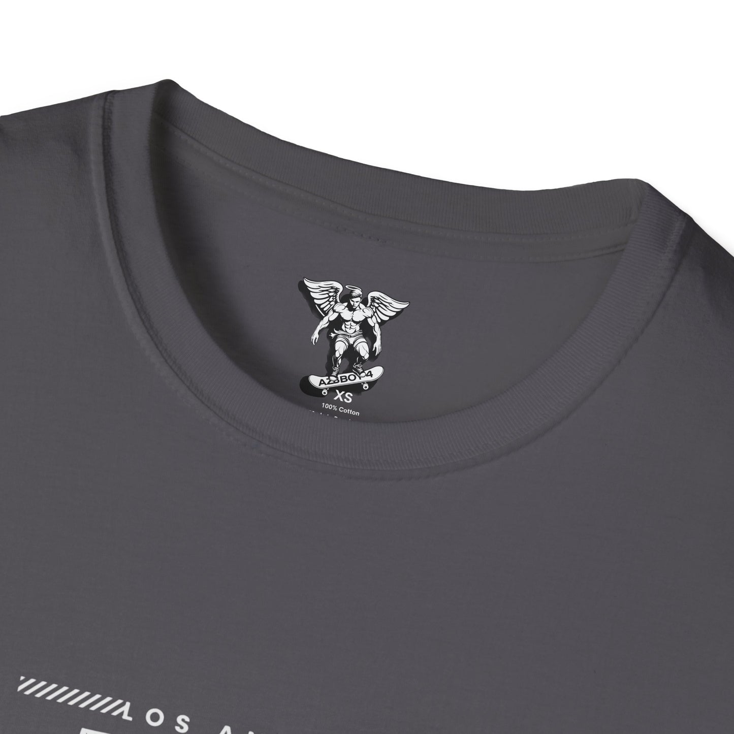 AZBOY44 Graphic T-Shirt — Retro Logo Tee for Streetwear Fans