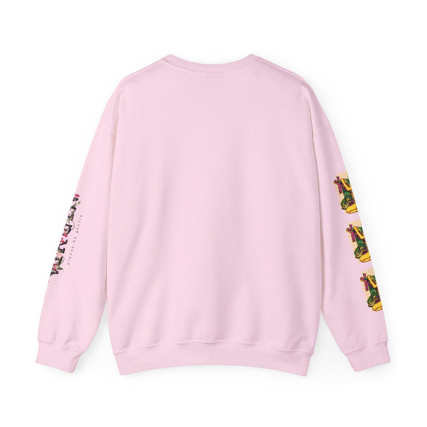 Vintage Tattoo Art Crewneck Sweatshirt - Retro Graphic Design for Art Lovers