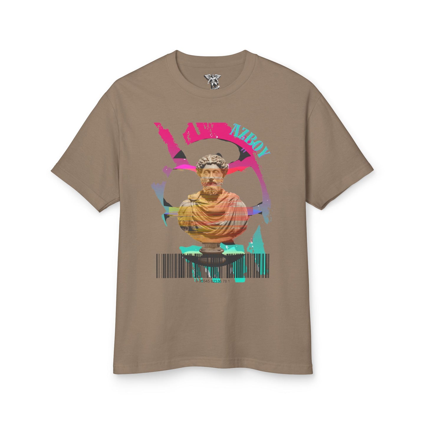 Garment-Dyed Heavyweight Cotton Tee — AZBOY44 Artwork