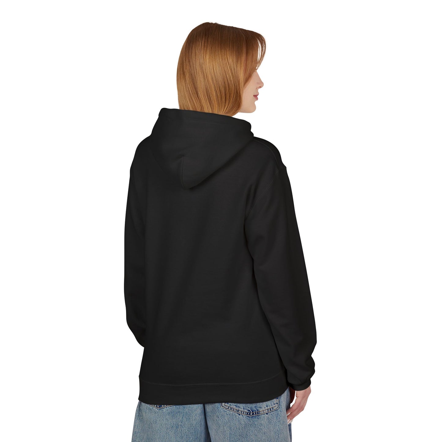 Butterfly Blue Artsy Fleece Hoodie