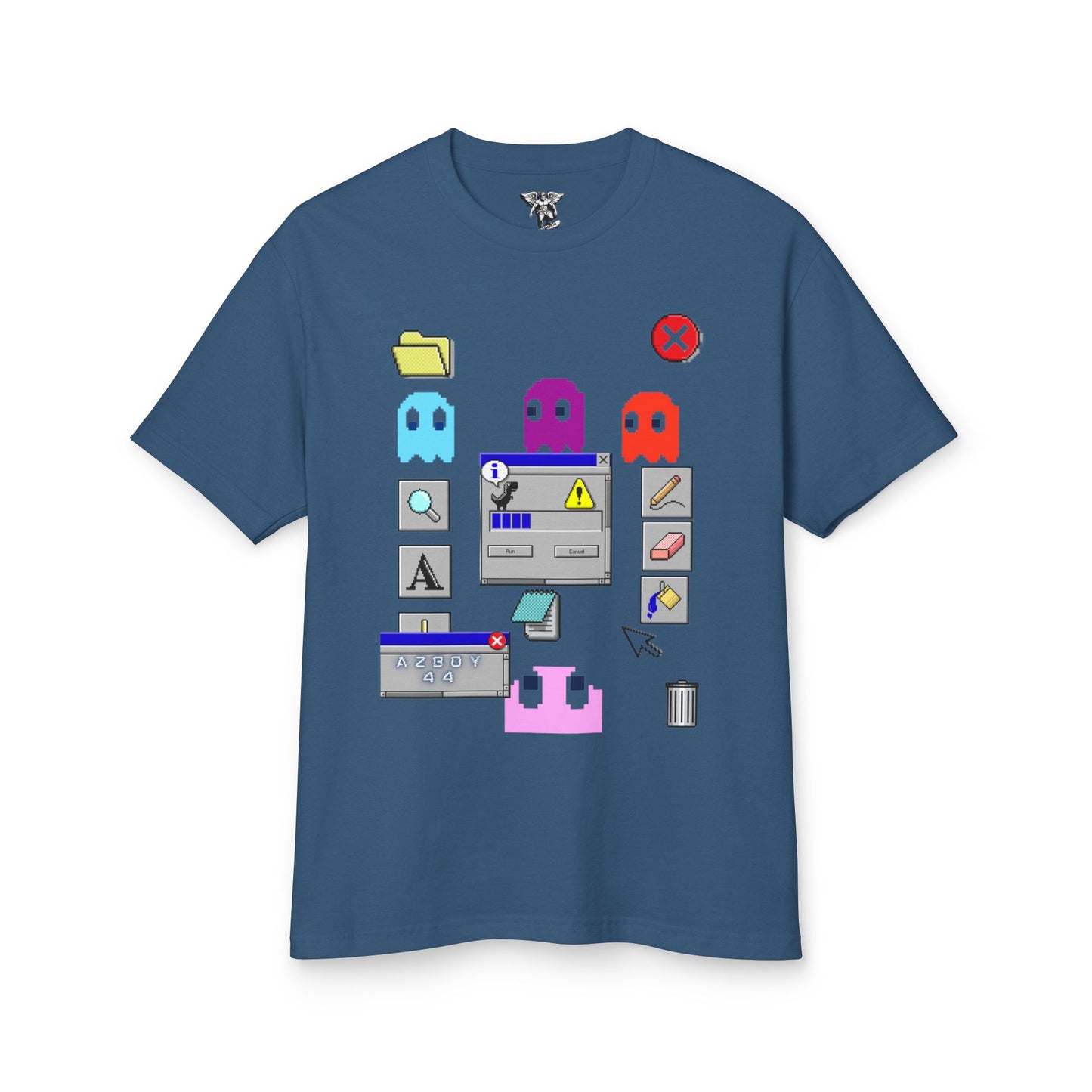 Retro Video Game Tee — Classic Gamer Heavyweight Cotton T-Shirt