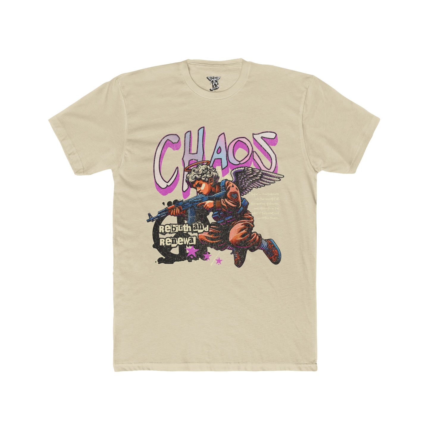 Chaos Graphic Tee — Casual Streetwear Shirt for Men & Women
