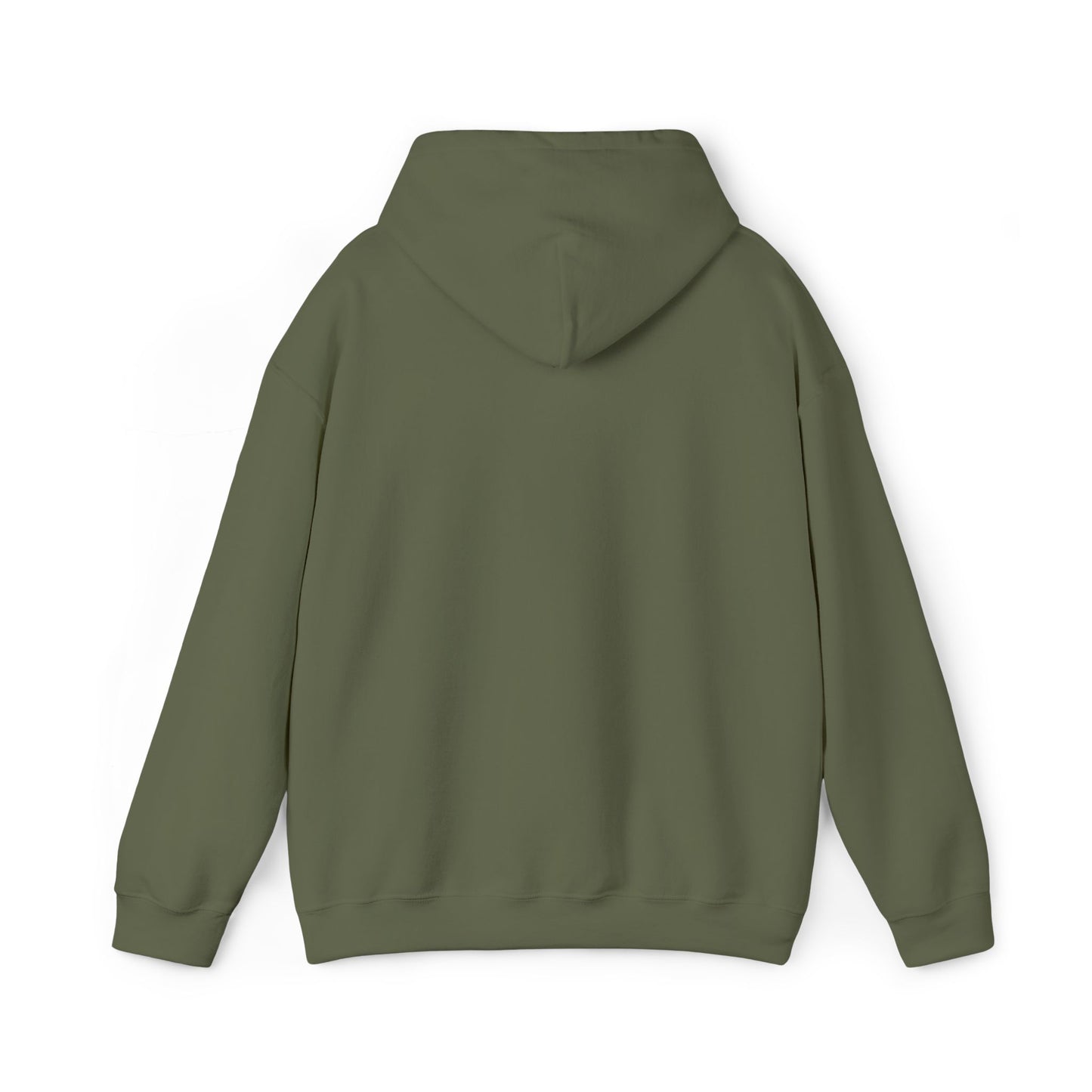 Floral Deer Chest Hoodie — Minimal Botanical Buck Graphic Sweatshirt