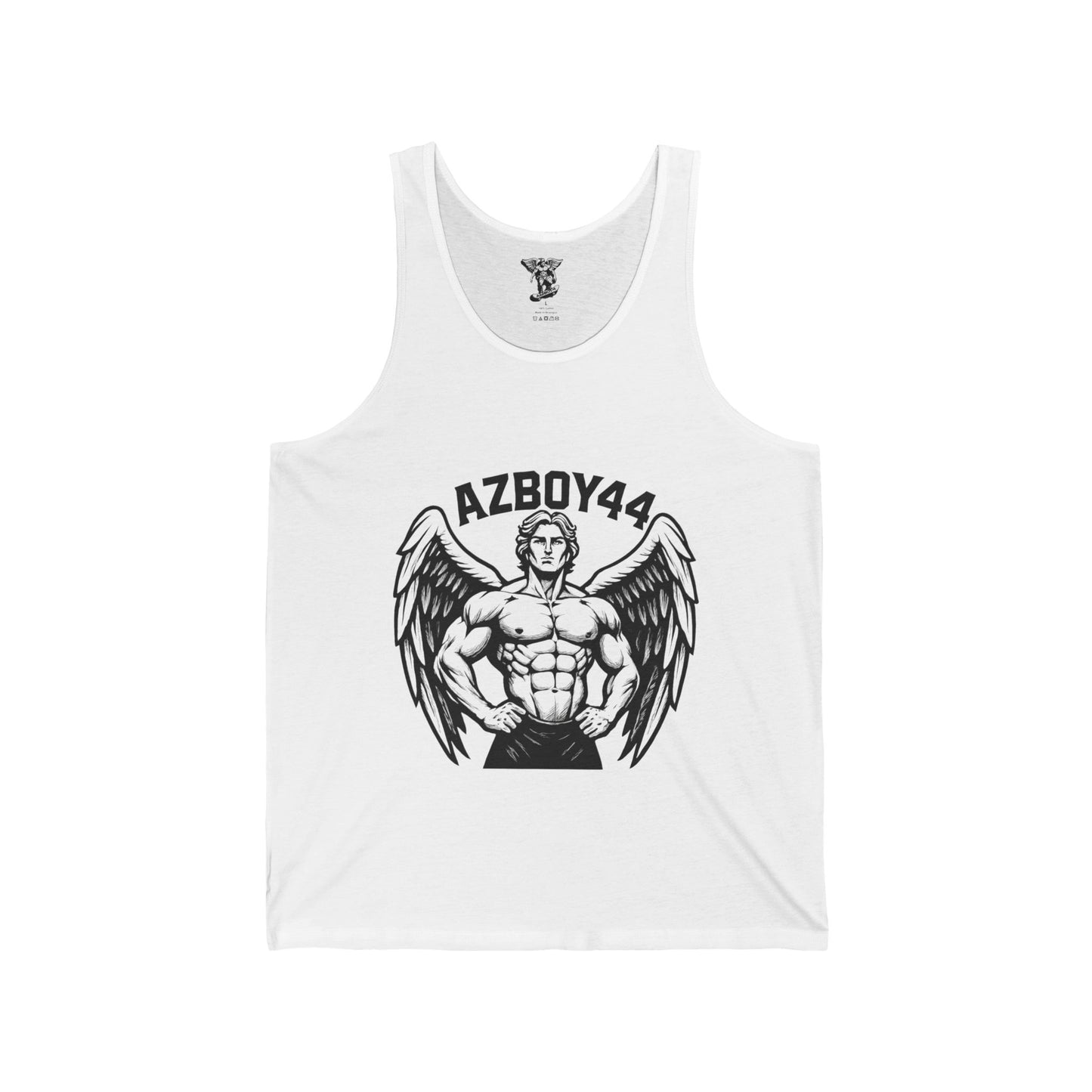 Muscle Winged Tank — Winged Muscle Graphic Tank Top
