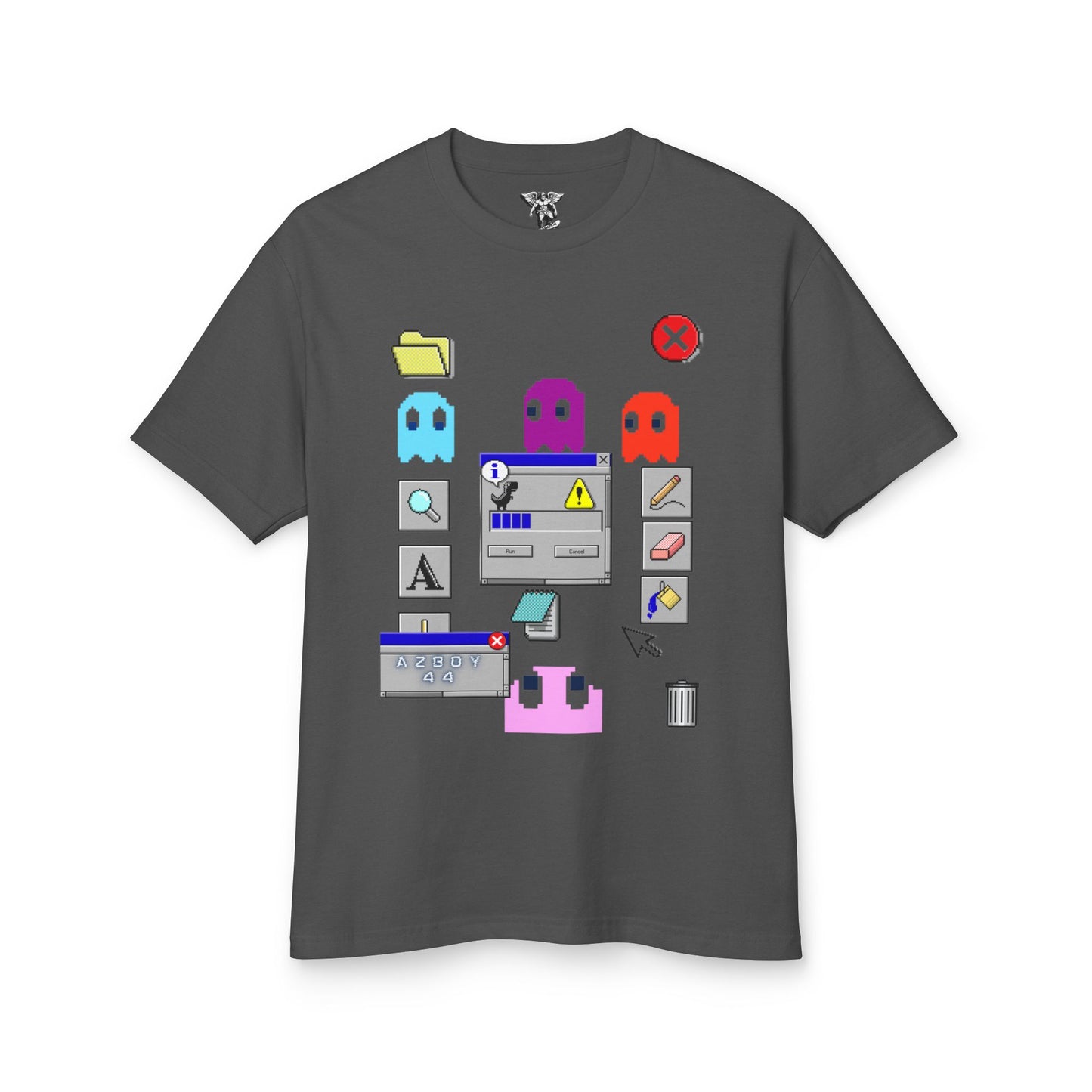 Retro Video Game Tee — Classic Gamer Heavyweight Cotton T-Shirt