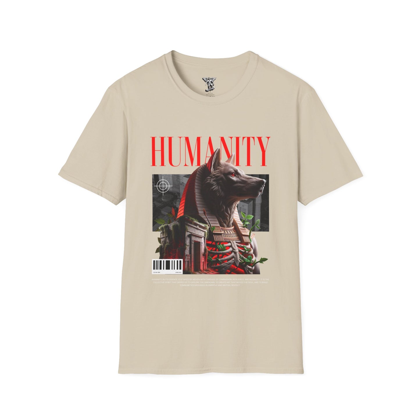 Humanity Graphic T-Shirt — "Azboy" Softstyle Tee