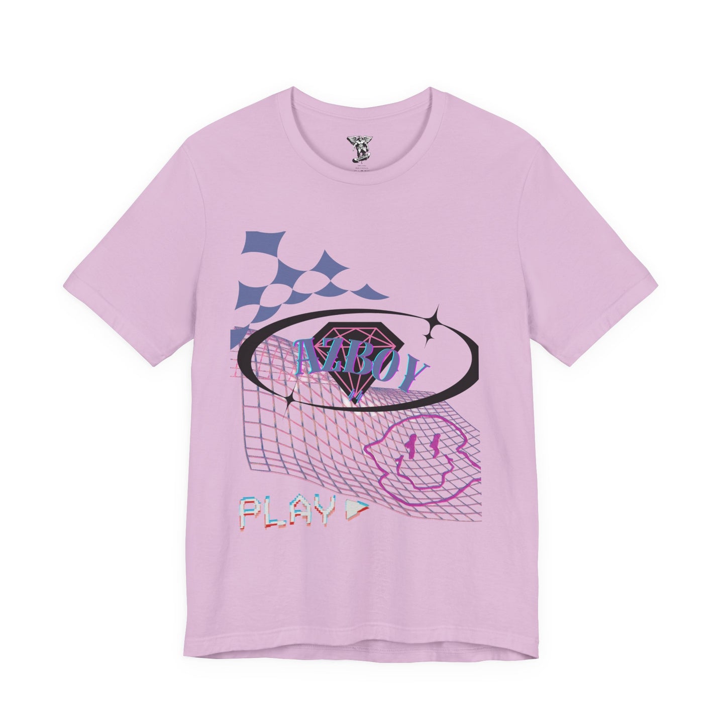 Retro 'AZBOY' Graphic Tee — Vintage-Inspired Jersey T-Shirt
