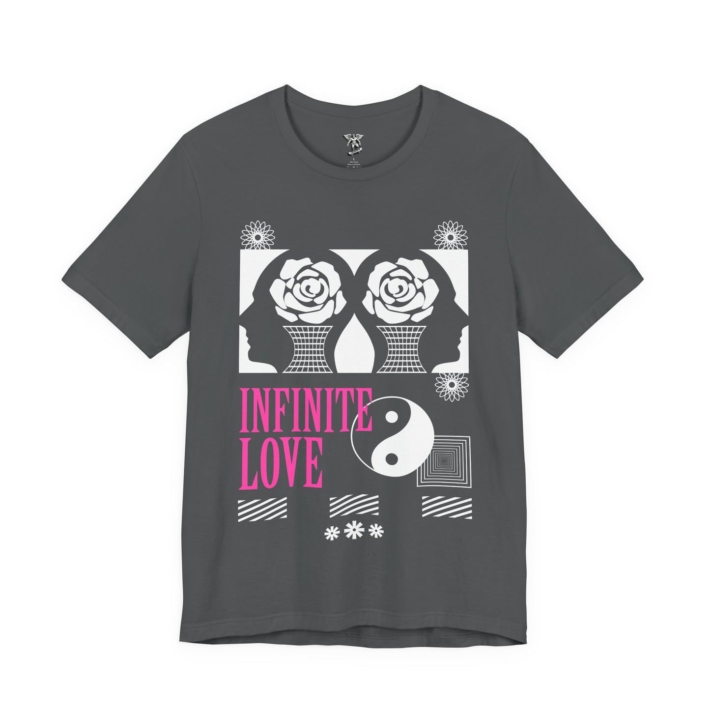 Rose Print T-Shirt — Floral Graphic Tee