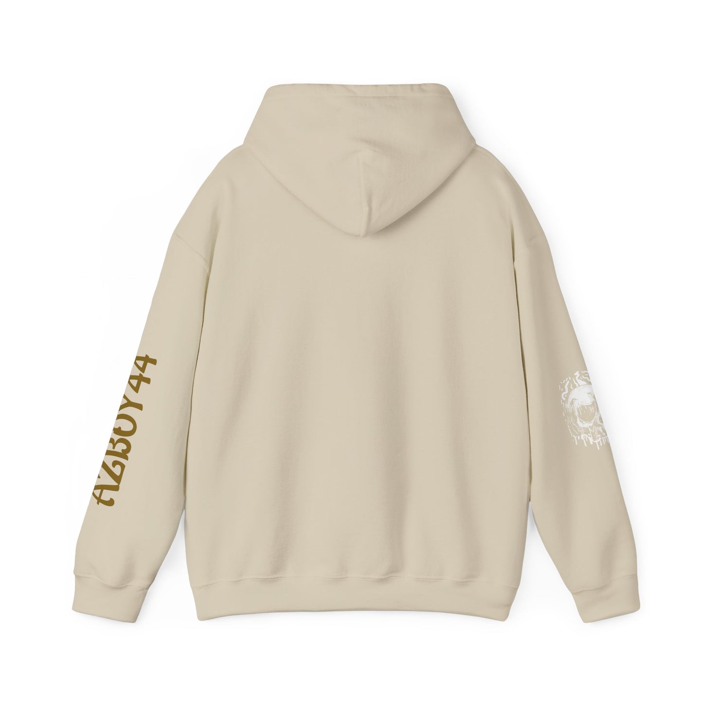 Edgy KING Skull Hoodie - Unisex Heavy Blend Sweatshirt for Statement Style, Streetwear, Festival Fashion