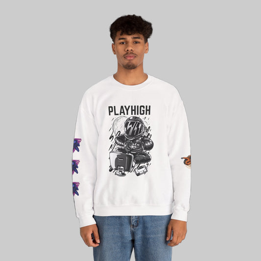 Graphic Crewneck Sweatshirt for Trendy Vibes